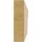 Ekena Millwork 2in. W x 8in. H x 20in. L New Brighton Woodgrain TimberThane Rafter Tail, Primed Tan RFTUR02X08X20NEBRCPR - alternate 3